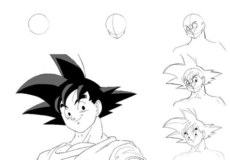 desenho de desenhar do goku|Como desenhar o Goku fácil passo a passo .